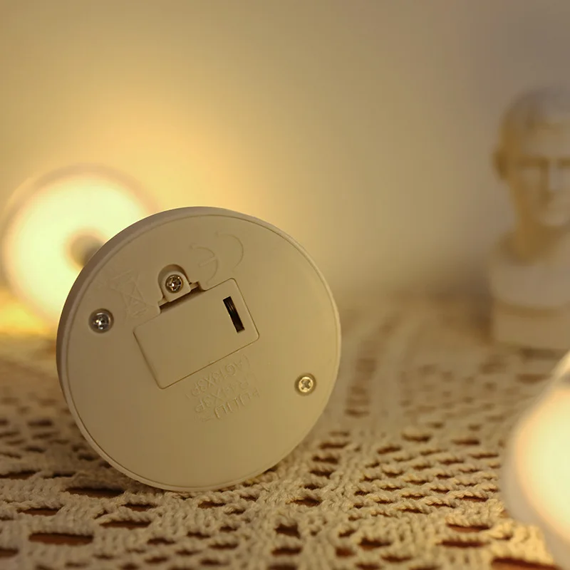 Retro Mini Led Masa Lambası LED Gece Lambası Süsleme Akülü Yatak Odası Başucu Lambası Öğrenme Aydınlatma masa lambası Ev Dekor 3