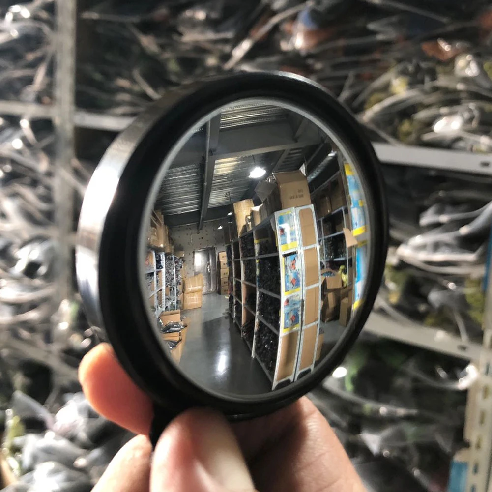 Dikiz aynası Tüplü Dalış Aynası Taşınabilir Yedek Sualtı W / Kordon 1 adet 360 Derece Aksesuarları Dayanıklı 4