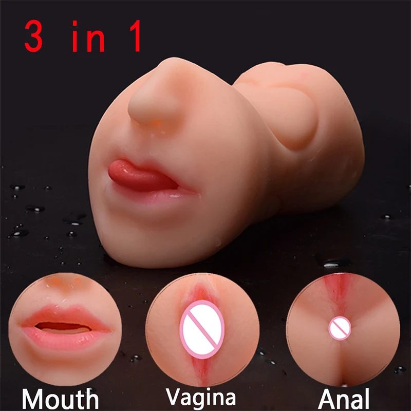 Erkek mastürbasyon için seks bebeği Seks aracı erkek kasık bölgesi gerçek vajina masturbator vajinal cep derin boğaz seks oyuncak erkek için 4