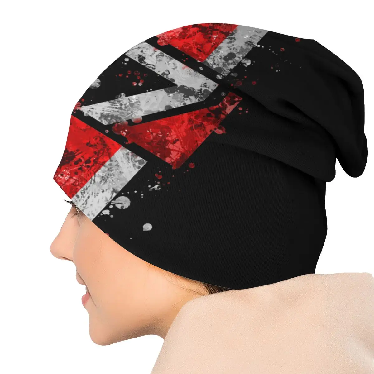 Kitle Etkisi N7 Sıçramak Skullies bere Moda Sonbahar Kış Sokak Unisex Kap Yetişkin Yaz Sıcak Kaput Örgü Şapka 4