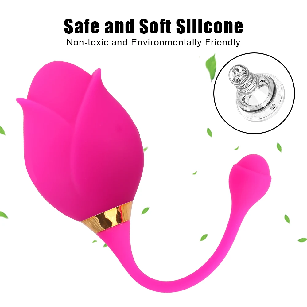 Klitoris Stimülasyon Silikon G Noktası Masaj Titreşimli Vajina Topu Seks Oyuncak Kadınlar için Yetişkin Ürün Atlama Yumurta Vibratör 10 Hızları 4