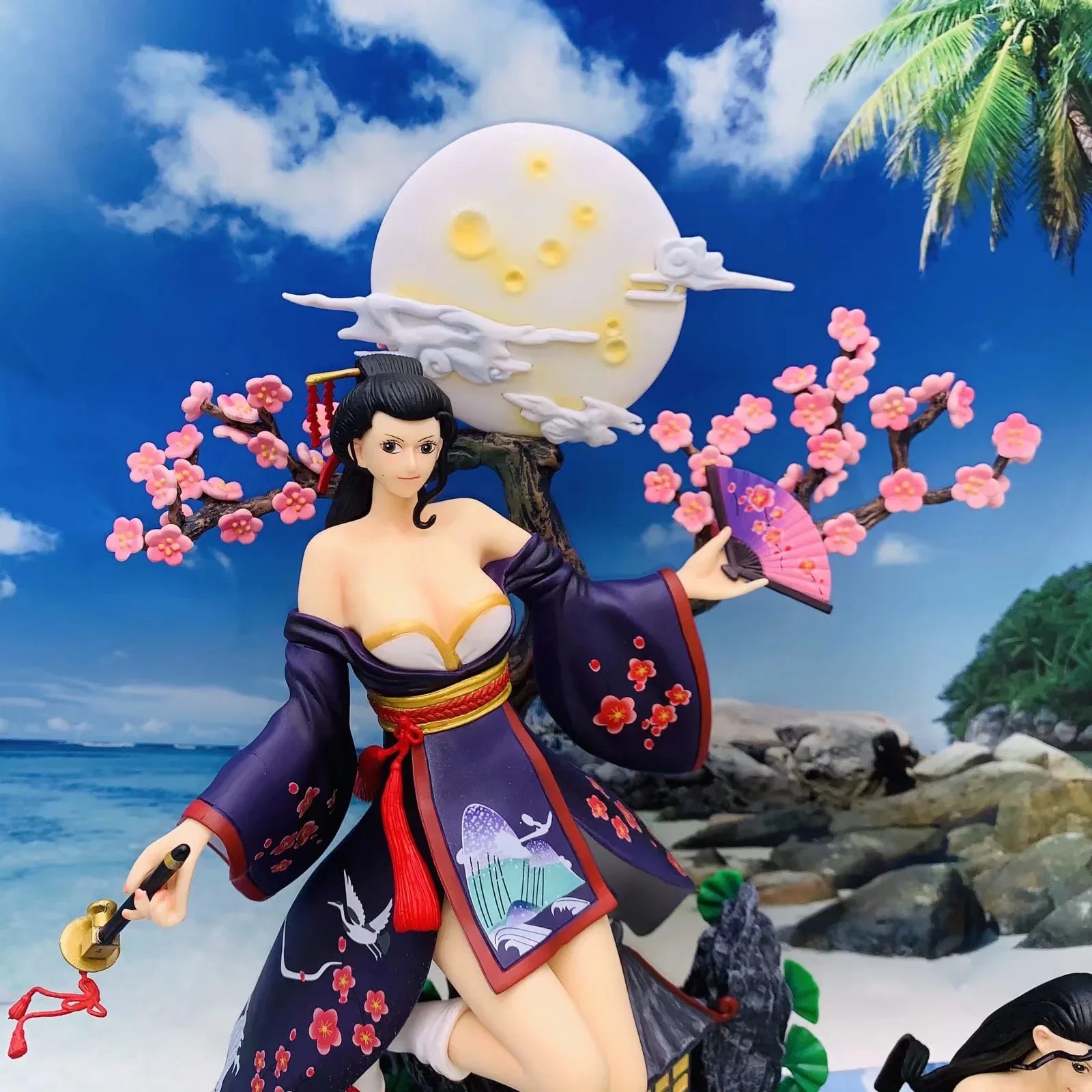 Anime GK Kimono Robin Figürü Wano Ülke Japon Tarzı 35cm PVC Action Figure Koleksiyon Model Oyuncaklar Bebek Çocuk Hediyeler Luffy 5