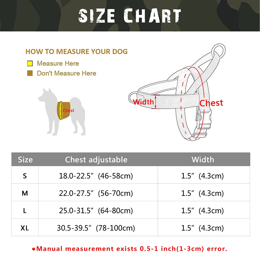 Dayanıklı Naylon Köpek Koşum Hiçbir Çekme köpekler için yelek tasma Yansıtıcı Pet Eğitim Koşum Küçük Orta Büyük Köpekler için Alman Çoban 5
