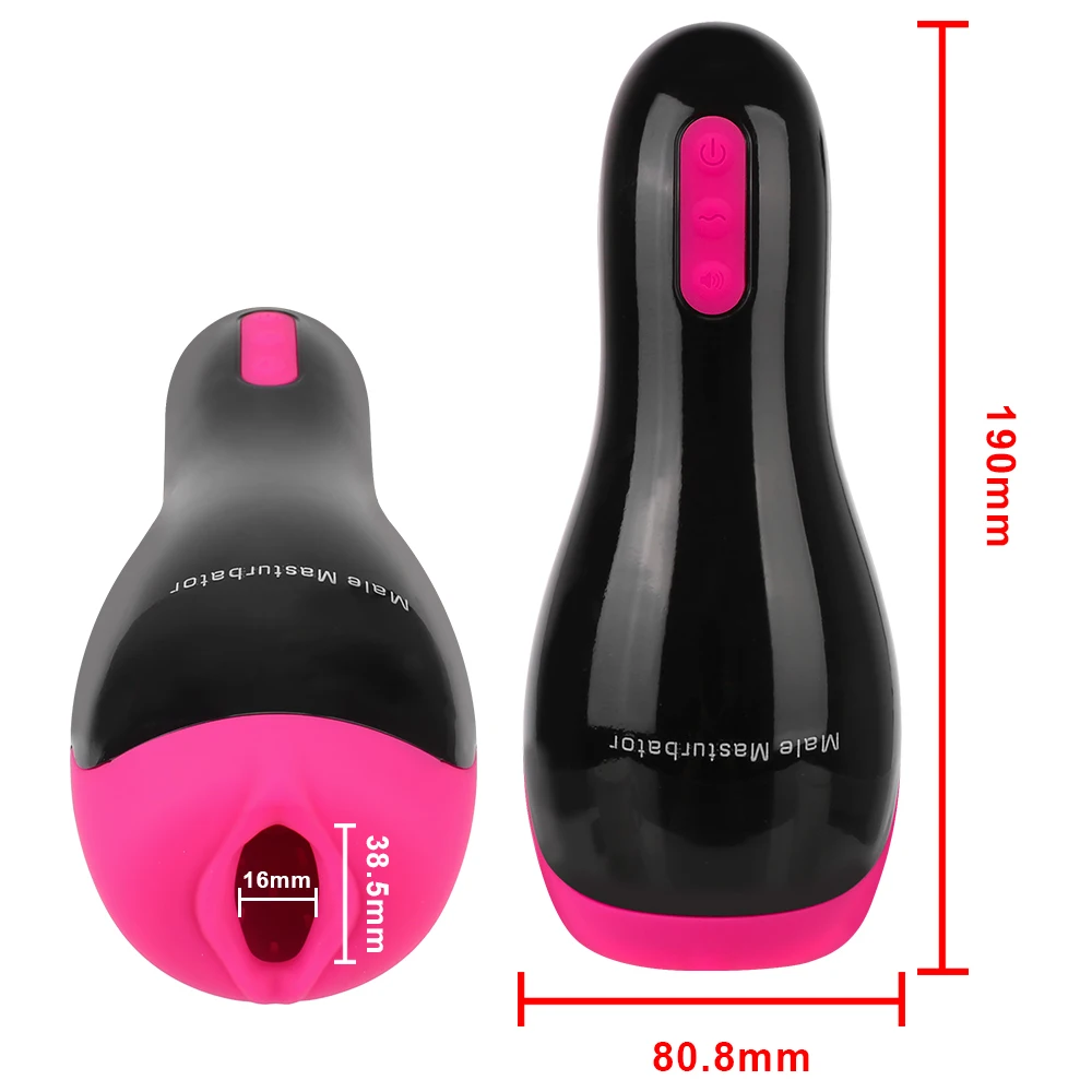 Otomatik ısıtma oral seks Masturbator 12 frekans erkek mastürbasyon kupası emme vibratör ses seks fincan yetişkin ürün 5